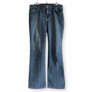 J Crew Women’s Boot Cut Stretch Jeans Distressed 10